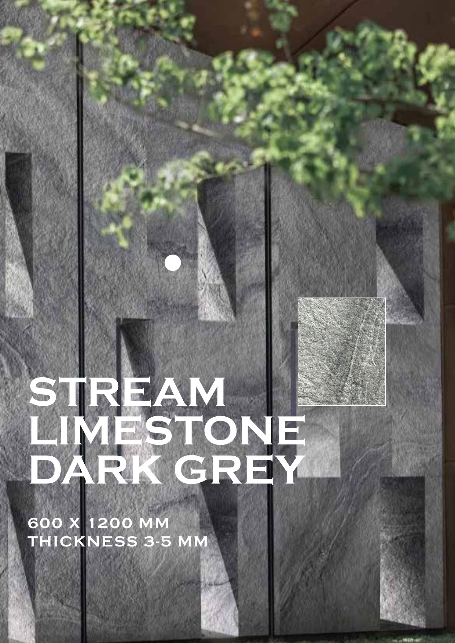 Stream Limestone — Dark Grey