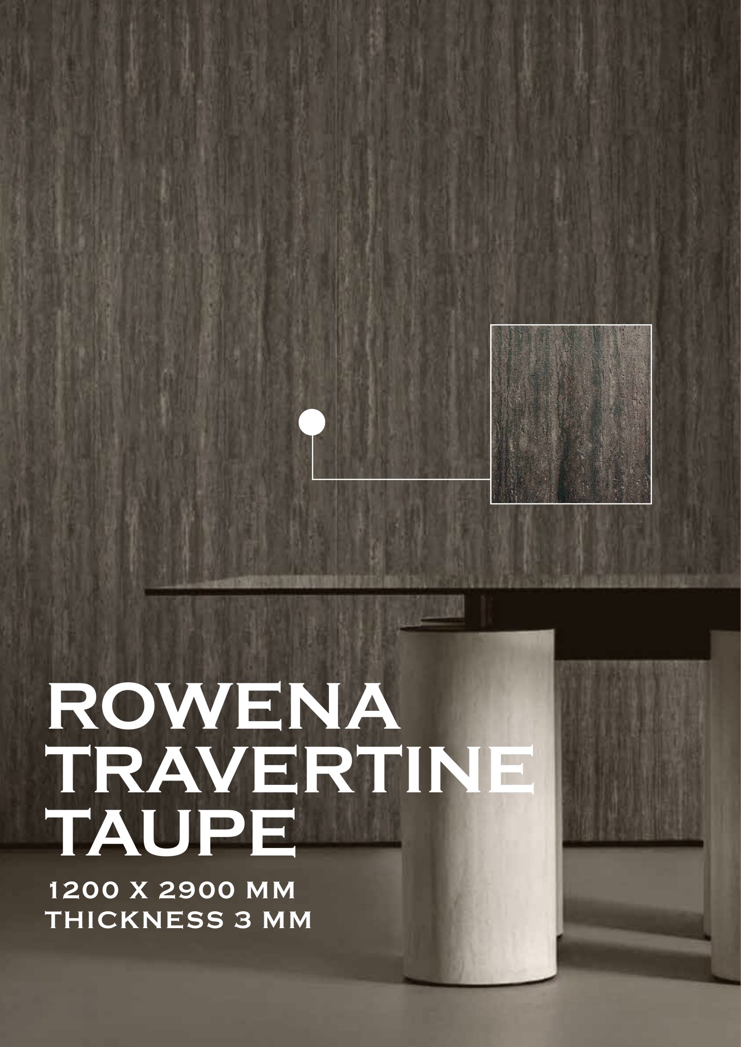 Rowena Travertine — Taupe