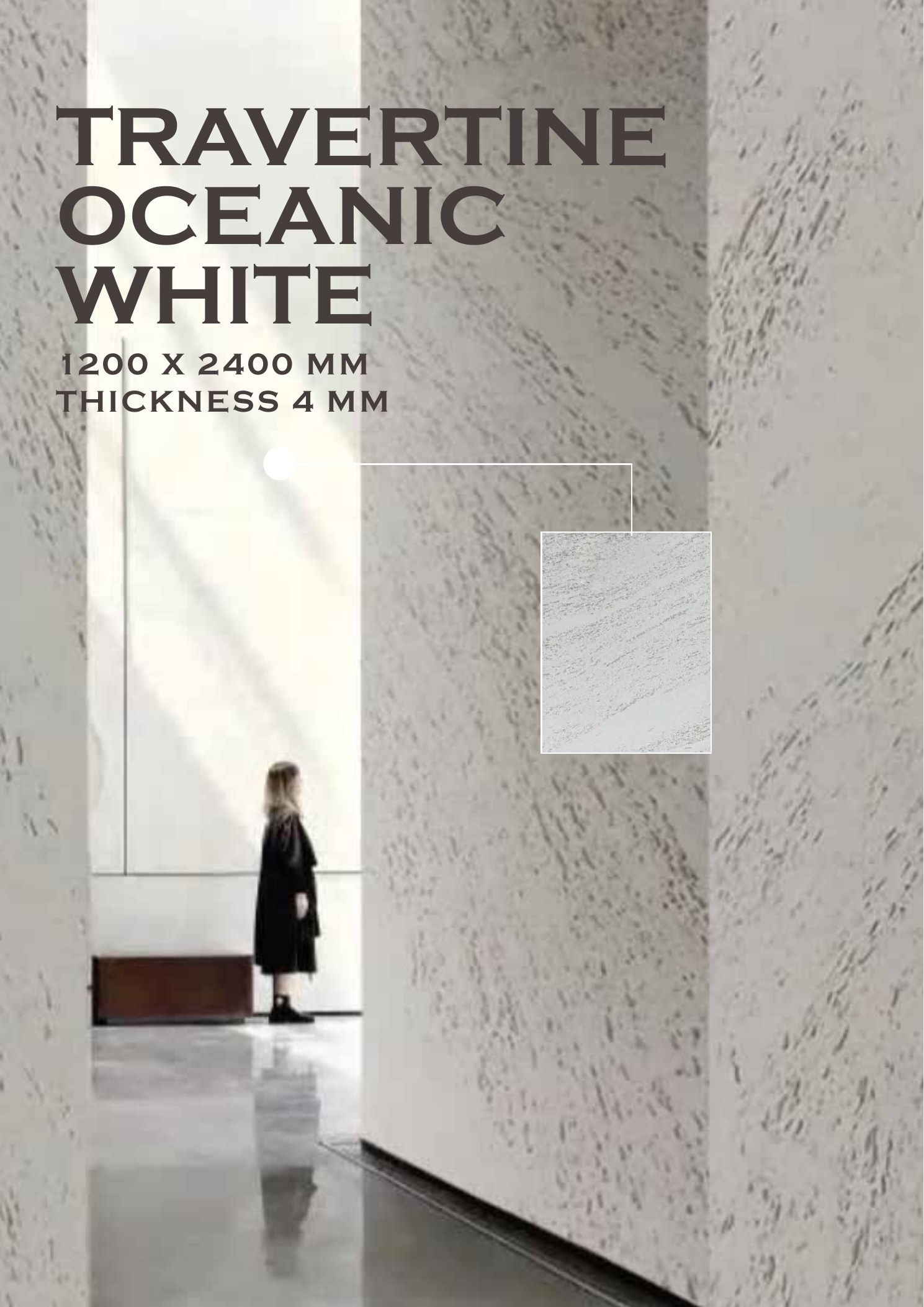Travertine Oceanic White