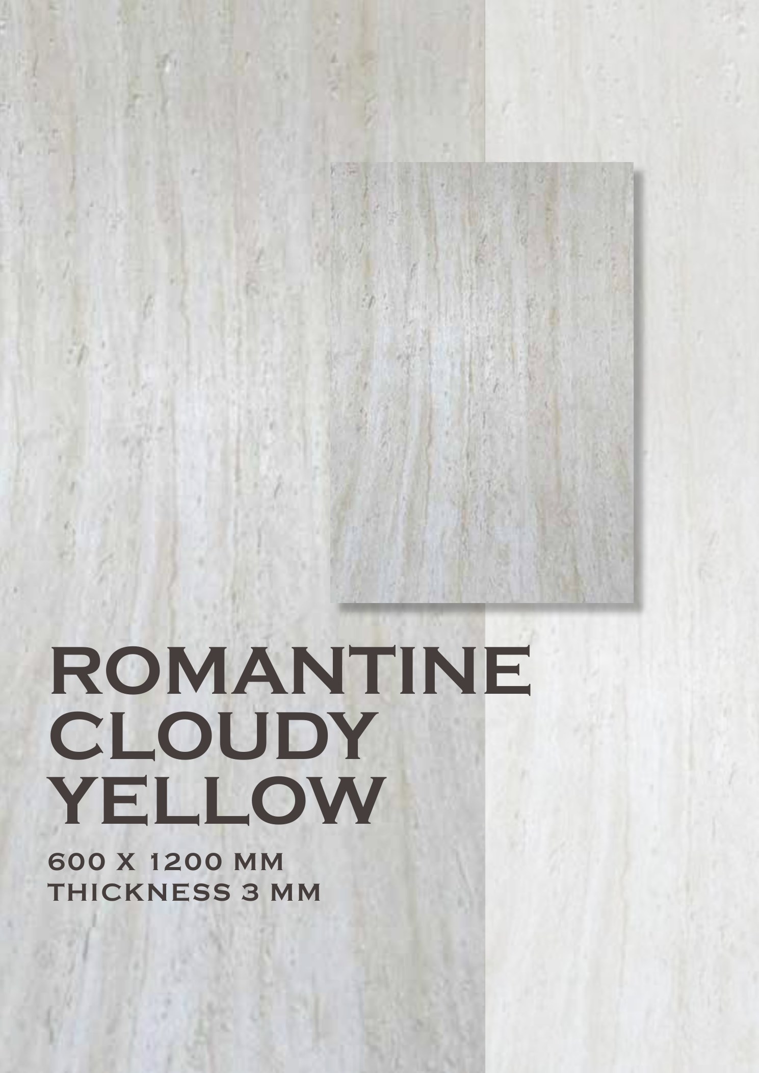 Romantine Cloudy Yellow